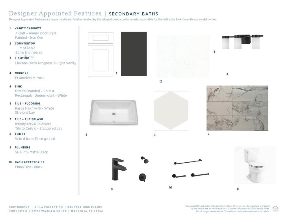 Designer Appointed Features