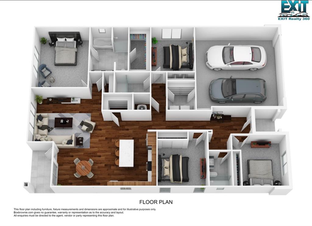 Floor plan 3D layout
