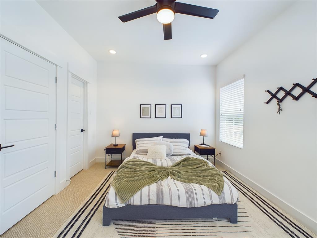 MOVE-IN READY! Spacious secondary bedroom with lots of natural lighting. FINISHES & FLOOR PLANS WILL VARY! Ceiling fans are not included!