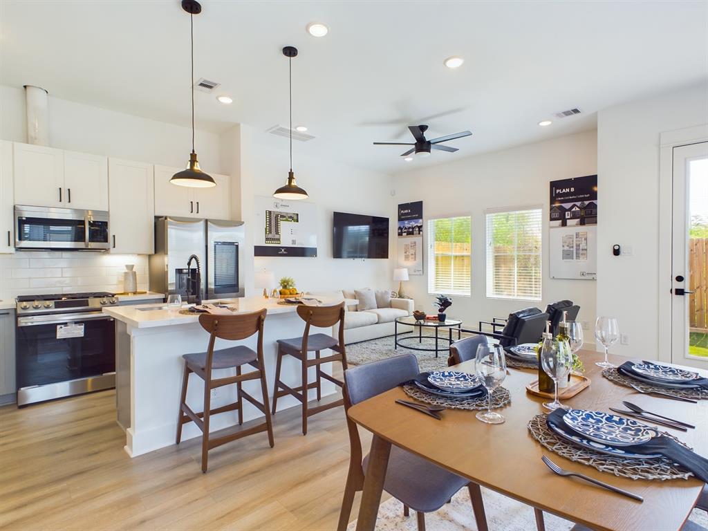 MOVE-IN READY! Two-story homes with living areas & kitchens on the first floor and back yards, ideal for entertaining. FINISHES & FLOOR PLANS WILL VARY! Ceiling fans are not included!