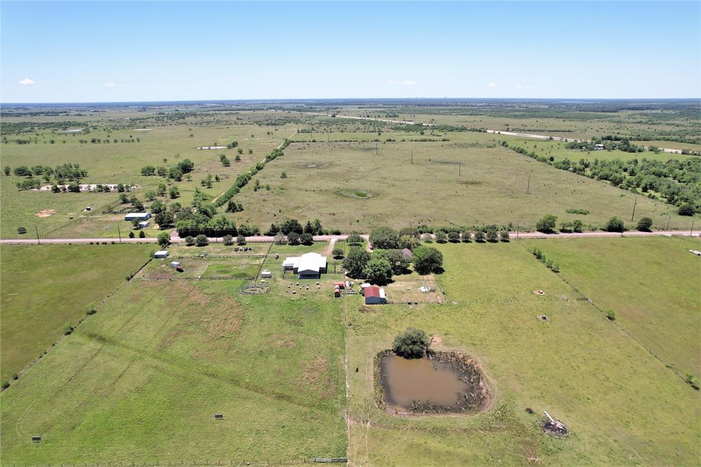 Aerial View Behind Home