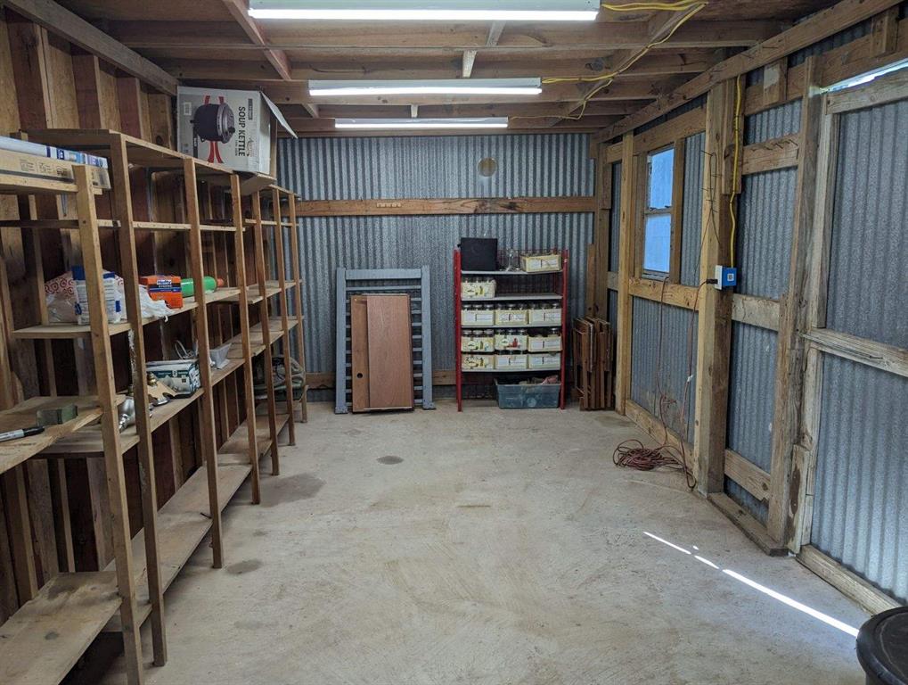 Interior Storage Area of Shop