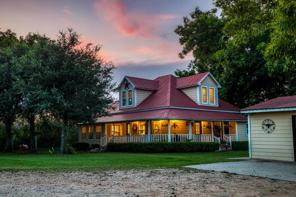 Circa 1902 with a charming countryside feel, located just outside of Houston & Katy.