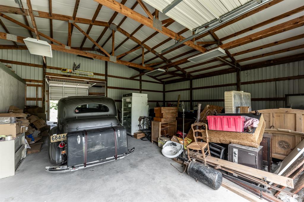 Amazing shop.  1929 Model A and 1936 Packard Sedan are for sale.  Call listing agent for details.