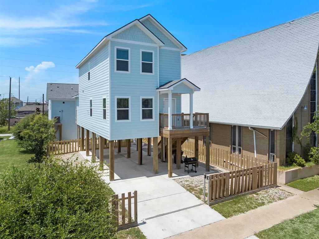 Enjoy all that Galveston Island has to offer from this charming beach bungalow on Sealy Street!
