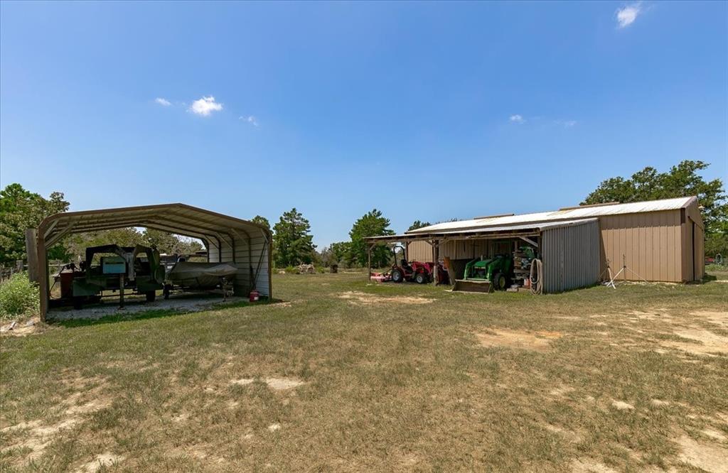 rear of barn and workshop