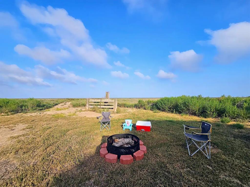 Perfect space for sitting our the fire pit and relaxing in privacy on large lot.