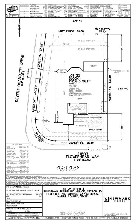 PLOT PLAN