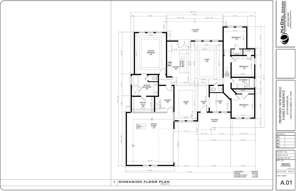 Example 1 of Larger Floor Plan - Dimension Floor Plan