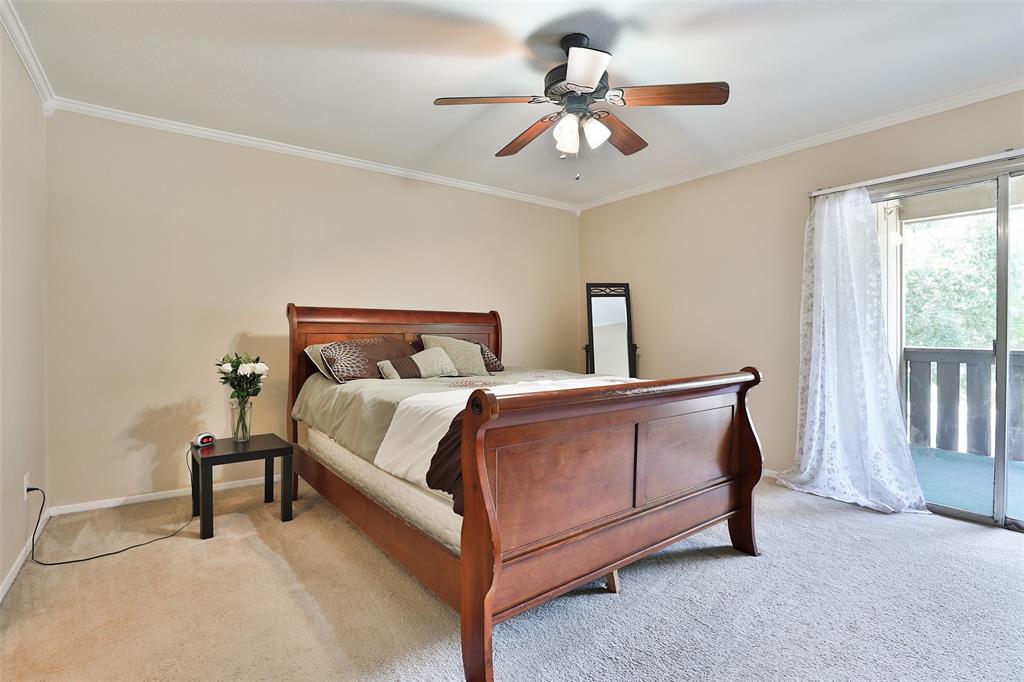 This primary bedroom is large enough for a queen size sleigh bed!  Plenty of room for all your furniture!