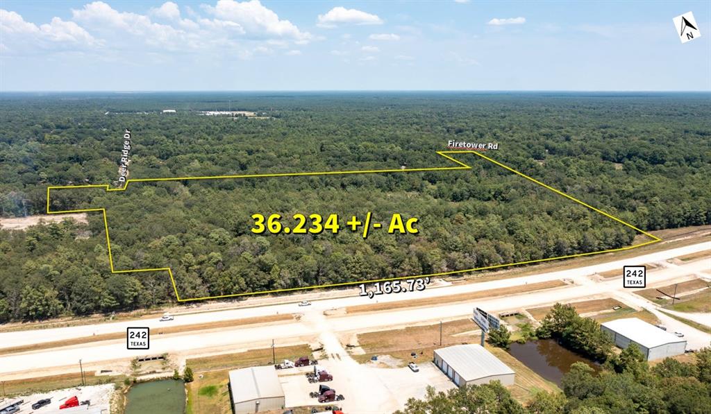 36.234 ACRES of land on SH 242