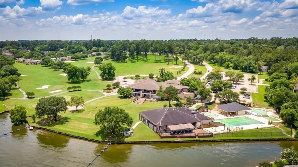 The April sound country club is on the shores of Lake Conroe. Enjoy the beautiful sunsets while swimming in the pool, play golf and launch your boat at the  the neighborhood boat launch.