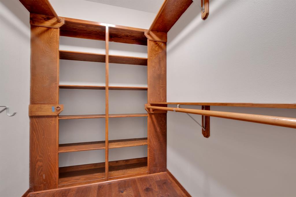 Both closets are nice sized in the additional bedrooms