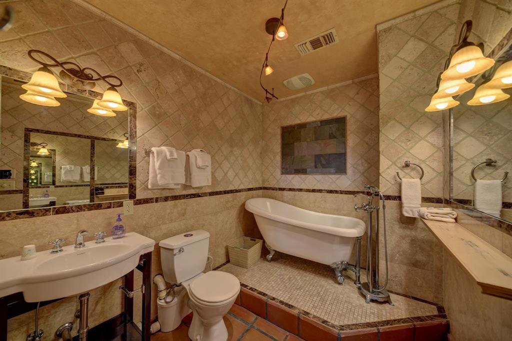 One of the tiles Full Bathrooms of the \