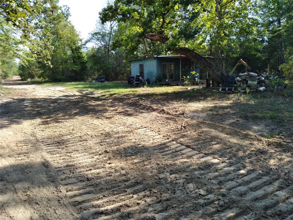 Old campsite, ruts smoothed