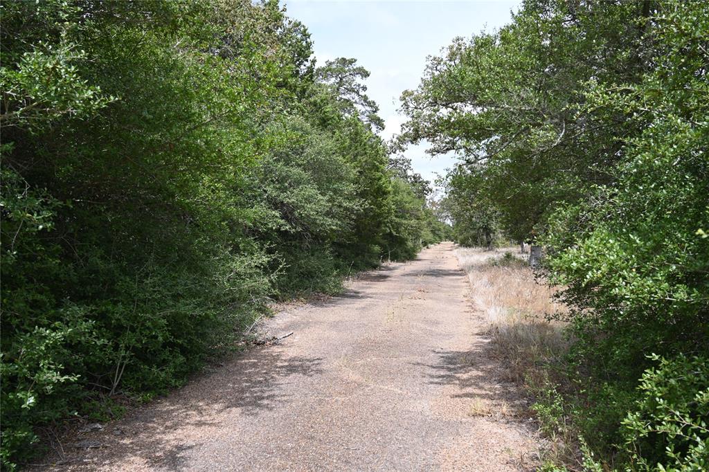 Traveling through the paved easement road.  The easement in effect has potential for a release of easement.  The only people utilizing this easement is the owners of the property per the sellers/owners of the property.