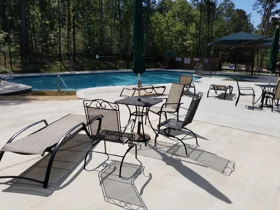 Our community private pool is a nice place to cool down or evercise.