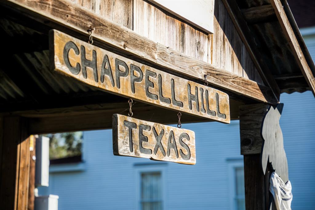 Chappell Hill, lots of history.