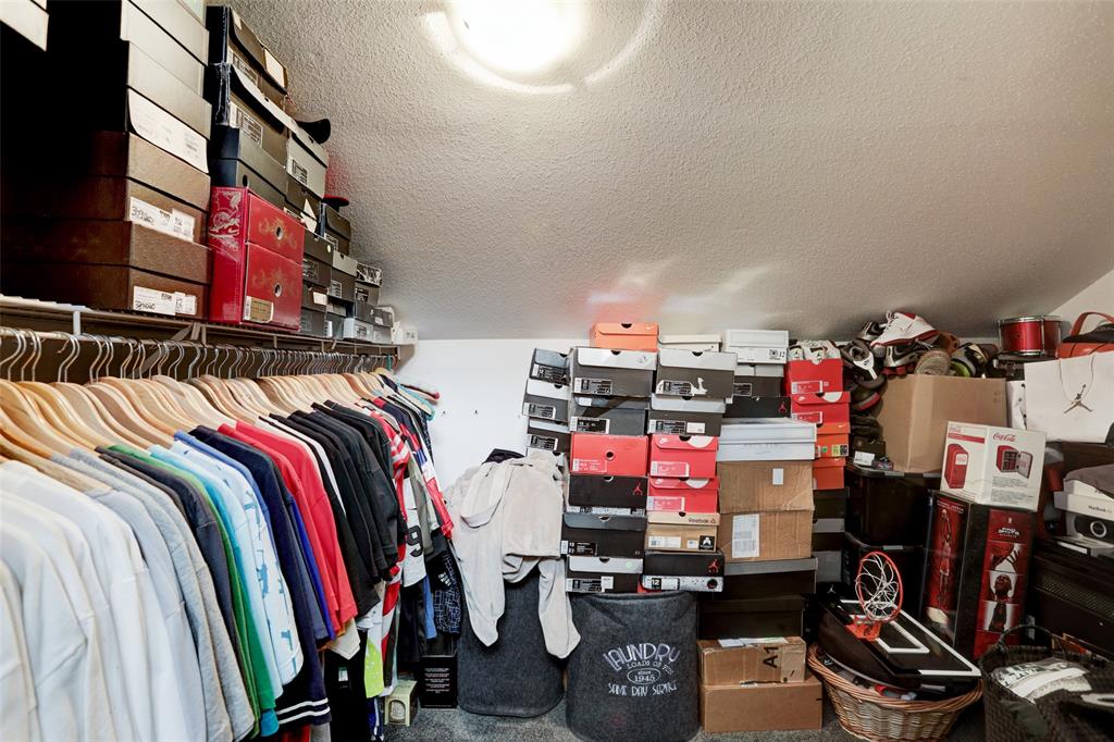 It\'s seriously a massive walk-in closet! You might need to go shopping.
