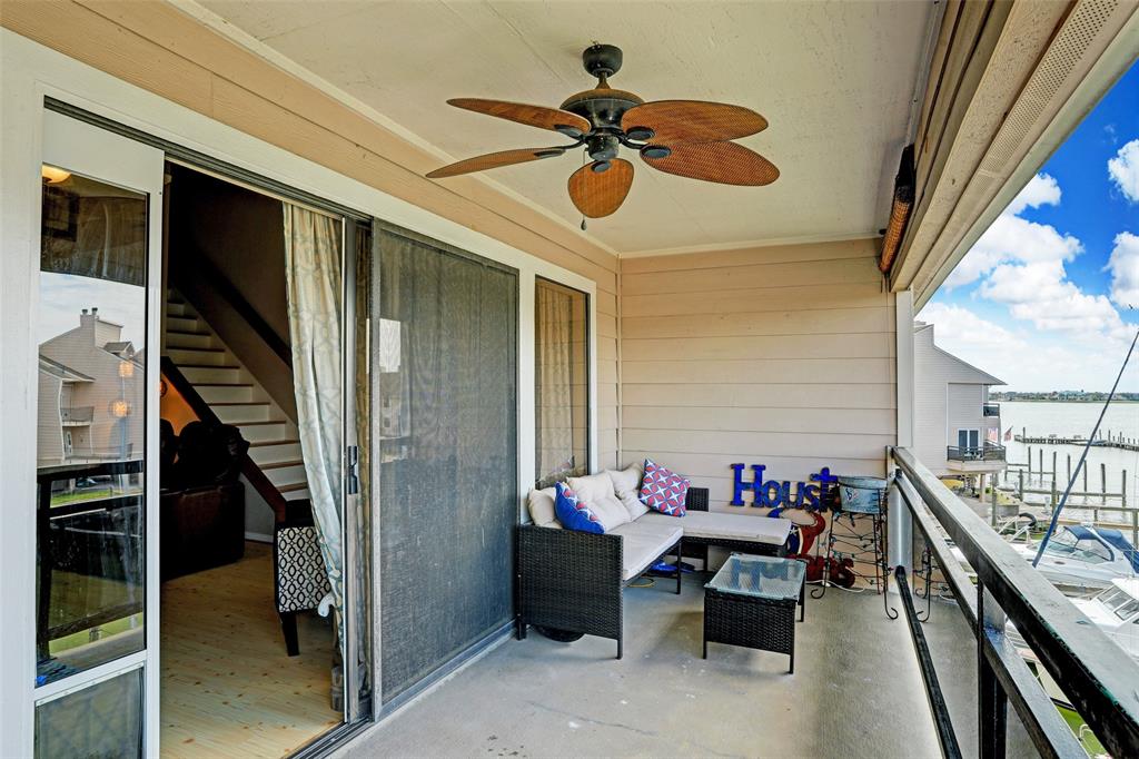 When you are entertaining, this balcony will provided additional space and cool breezes when you open the patio door.