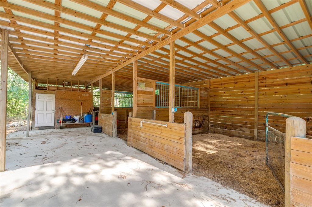 3 Stables for your horses.