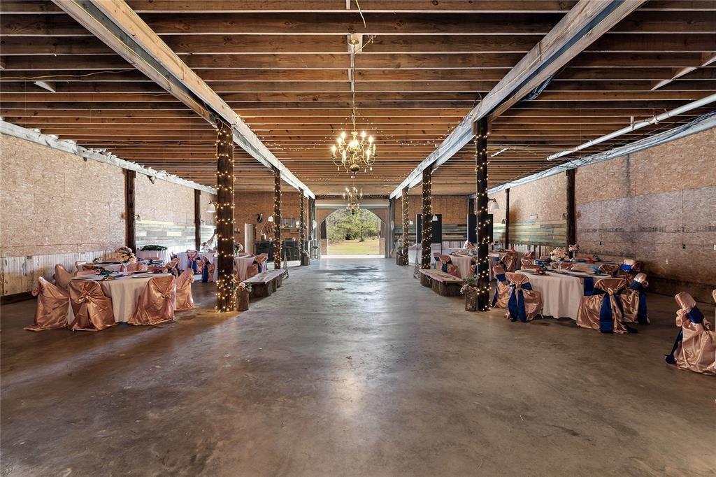 Great place for a Wedding or turn into a dance hall. Party always at your house!