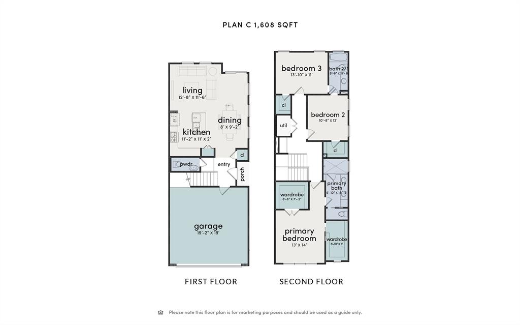 Welcome to Jensen Landing!! MOVE-IN READY homes! This 32 two-story-home gated community offers 7 floor plans to choose from with an open-concept floor plan.
