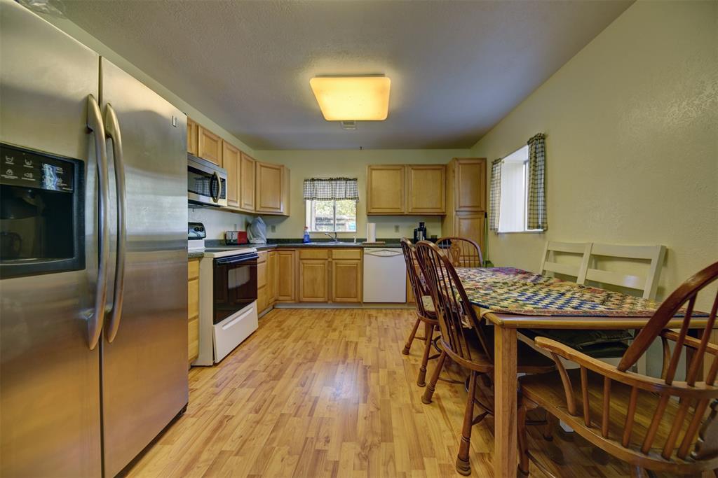 Full kitchen in the barn living quarters