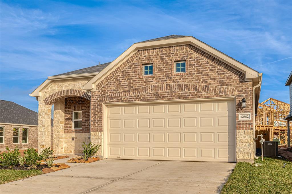 Brand New Colina Home, Tomball ISD- Priced to SELL w/ impressive features.
1 story 3 bedrooms/ 3 full bath home/3 Sides Brick, Decked out with an upgraded kitchen island,9" deep farm sink with a premium level granite, modern designer kitchen backsplash.  The kitchen is open to the family room, 42" Sleek kitchen cabinets+stainless steel appliances to include a stainless steel 5 burner stove+ built in microwave+ Luxury Vinyl Wood Floors in the Entry, Foyer, Hallways, and Family Room; Carpet is only in the bedrooms, 2 in faux wood Blinds, Covered Back Patio,
16 SEER HVAC, Pex Plumbing System, Vinyl Double Pane E Windows that open to the inside. Energy Star Certified. . Located only 12 minutes to Hwy 249, 8 minutes from Hwy 99, and 35 minutes from Downtown Houston, Visit our beautiful model home at 17839 Chartertree Lane Tomball Tx 77377