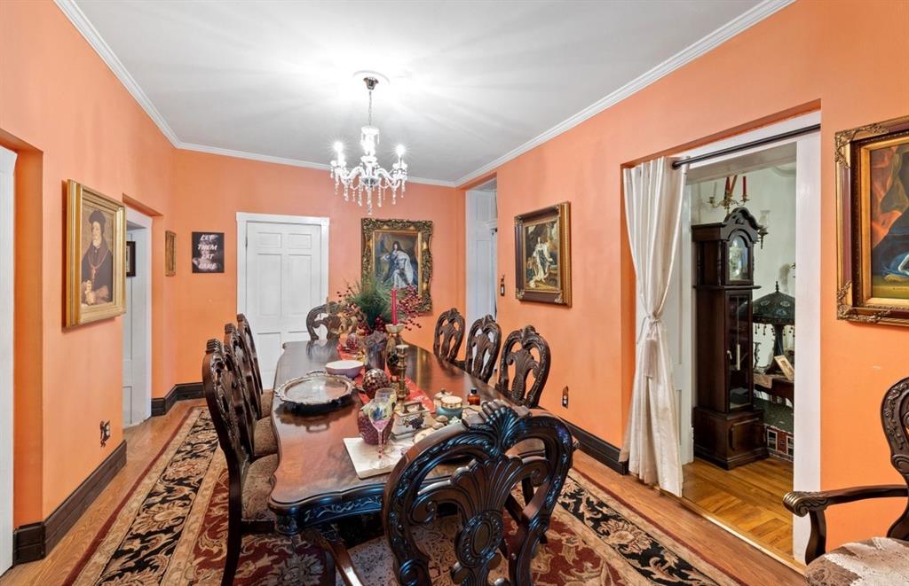 Guests will enjoy your hospitality in this large dining area.