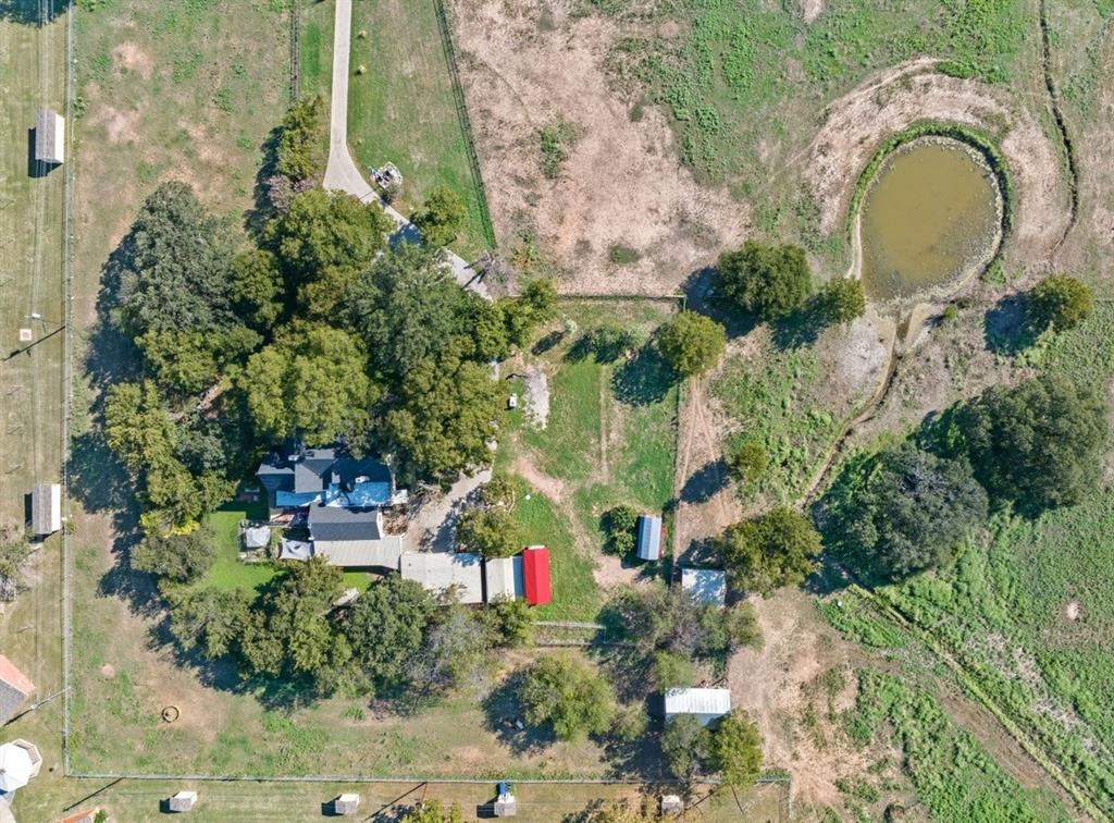 The pond still had water during the drought, it is creek feed.