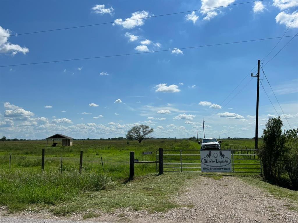 beautiful land for cows and horses.New 350 ft water well installed.  Pond in back fed by wind mill.  My cows are fat and happy there!!!  New fence installed across front of property on Brumbelow side.
If you prefer to discuss in Spanish, we can help you.