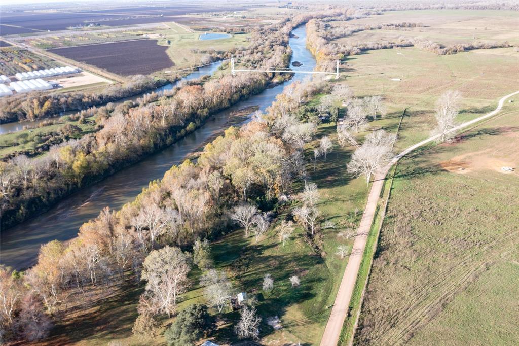 Surrounded by farm and ranch land