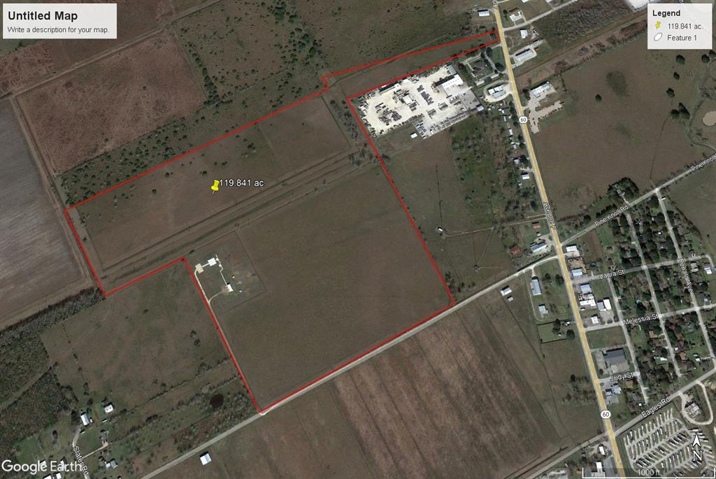 A great commercial development property in Bay City Texas.  This property has Highway 60 road frontage and open up to the remainiing property in the back.  For a commercial site this property can be an industrial site for manufacturing, residential, or for any company that could be related to the plants in Wadworth or any other site for any manufacturing.  

Property has a Sporting Clay's factility called 'Clay Time', all set up and has many stations for your sporting fun. Has eight (8) shooting stations, a Helipad designed by Engineering firm and able to land a Sikorsky 76.  Airspace was approved by FAA as XS 74.  Google 'Clay Time' to see the facility and the shooting area and gallery of pictures.

This property could be anything you want, could be a cattle/horse operation or you could build your new house and make it your homestead and raise your kids FFA projects. Come see this great property in Bay City.