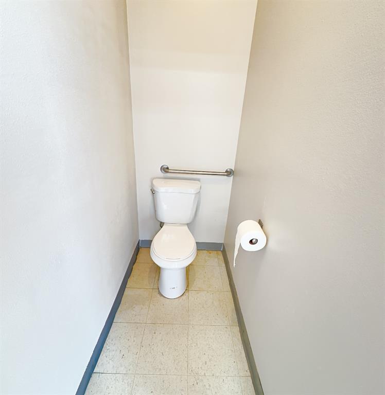 left side toilet room