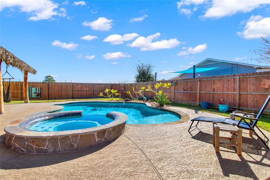 Pool and Hot Tub Area