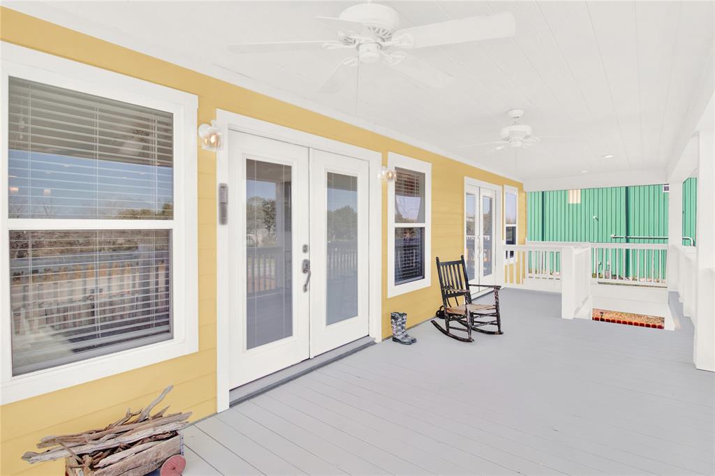 Balcony in front of Beach House