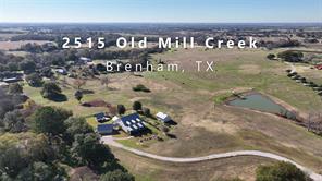 2515 Old Mill Creek Rd, Brenham, TX 77833