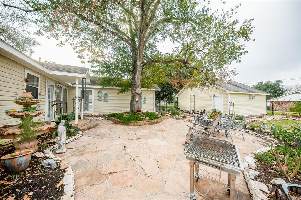 This back patio is amazing