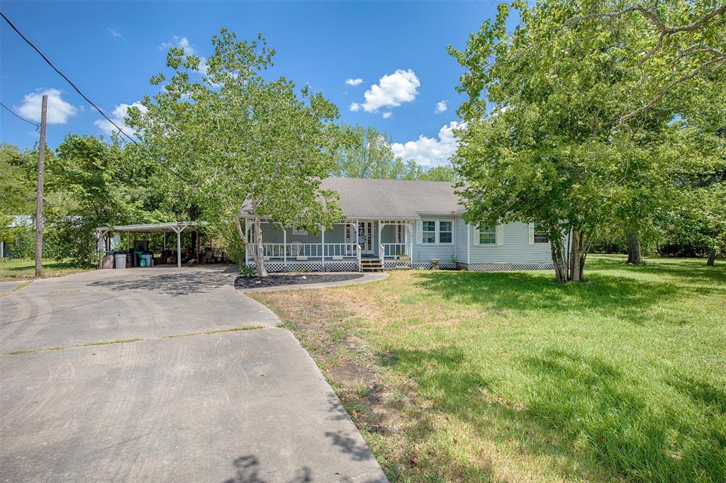 There is a marvelous carport attached to the home.