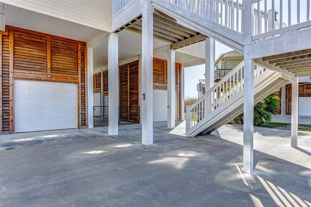 Two garages provide enough space for 3 cars, or 2 vehicles plus a workshop, or maybe even an outdoor gameroom with ping pong table!