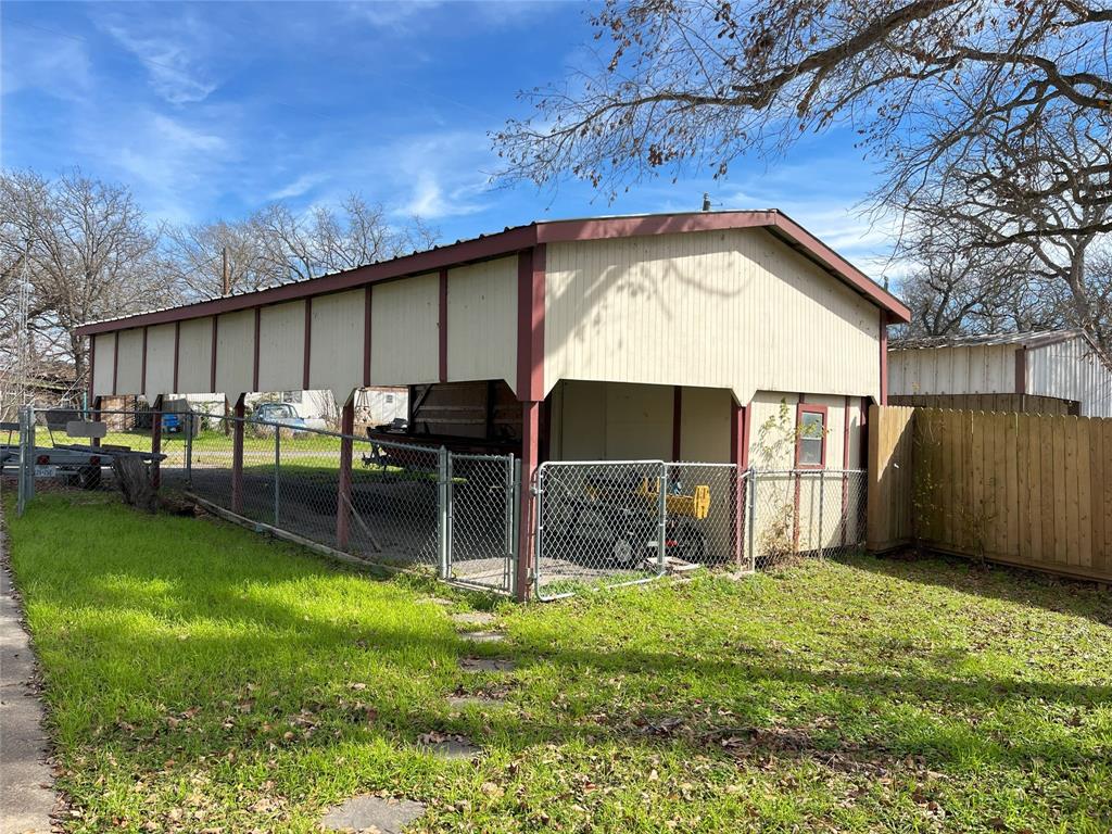 Carport with Storage