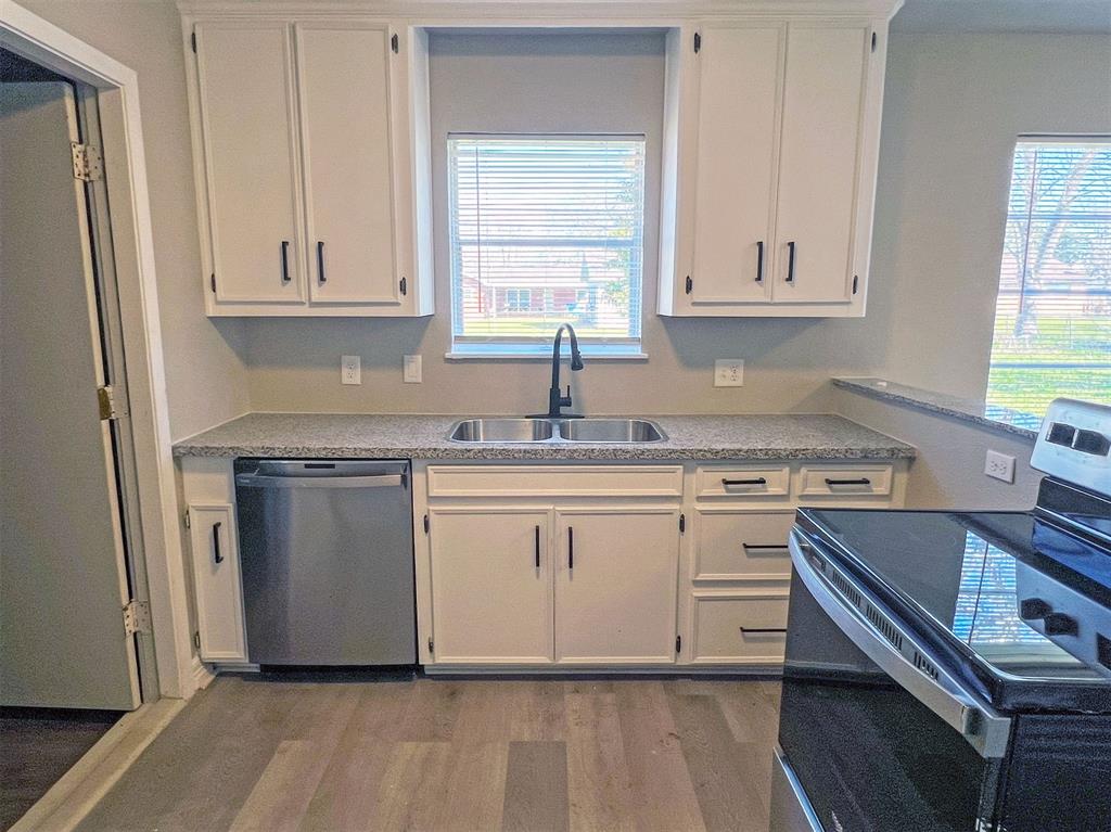 Kitchen with new appliances