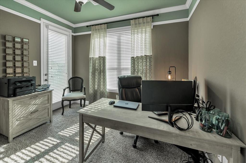 Study area off Primary Bedroom - would also be a great nursery or flex room.