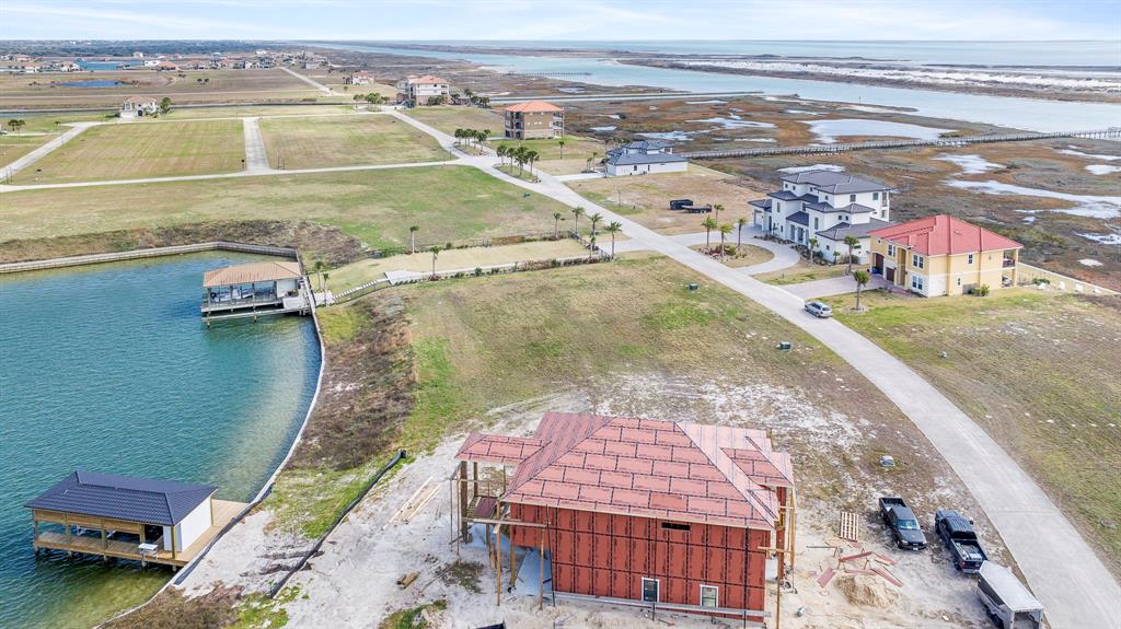 Aerial view of Lot 171 with a view of the Phase II entrance into The Sanctuary from the ICW