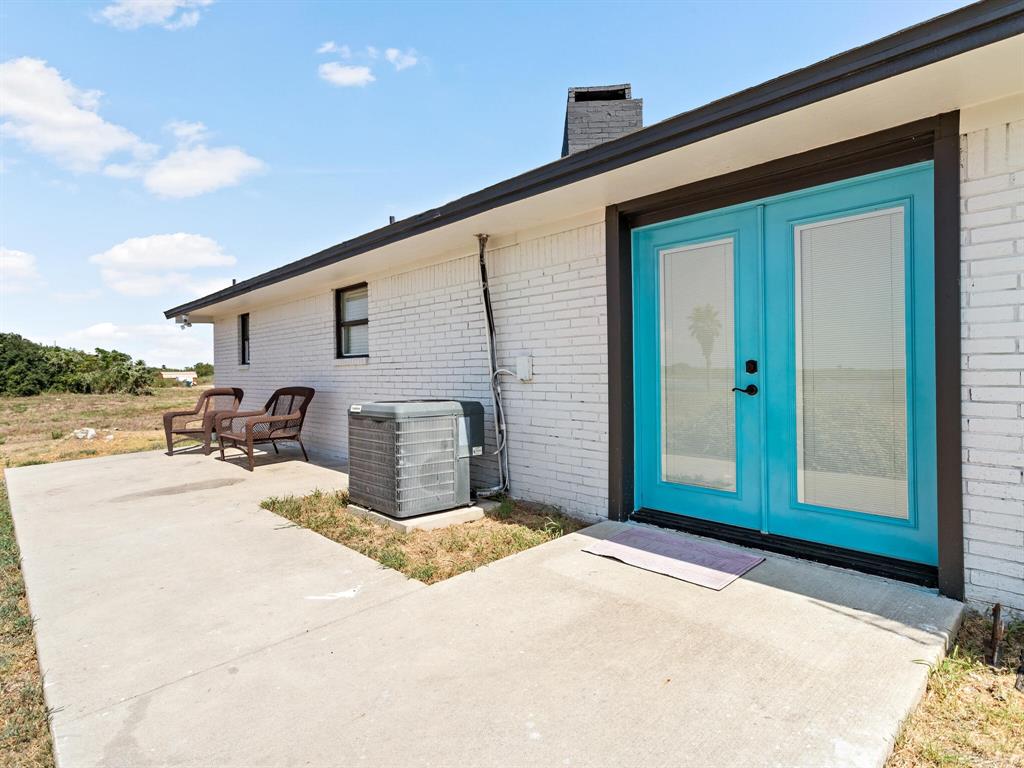 The backyard patio ready for you to create your own outdoor paradise.