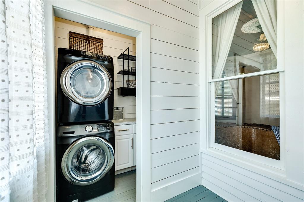 Tucked into the mudroom, the full utility room is another modern convenience you\'ll enjoy in this home.