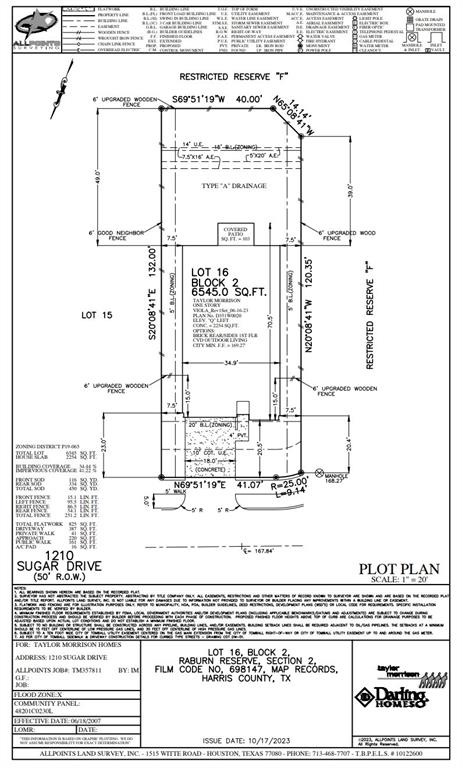 Plot Plan