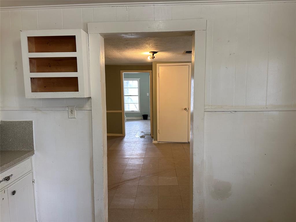 Looking back into the Dinning Room from the Kitchen