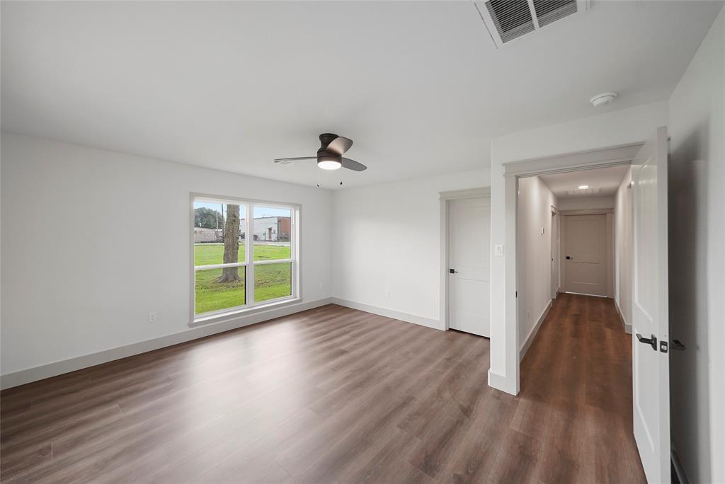 Bedroom #3 with a large walk-in closet